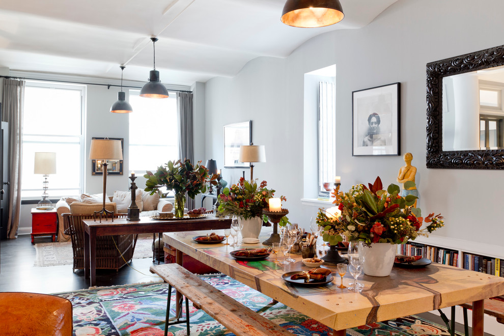 Aaa Salvage for Eclectic Dining Room with My Houzz