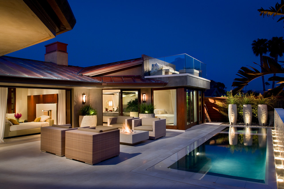 Austin Furniture Depot for Contemporary Pool with Pergola Lighting