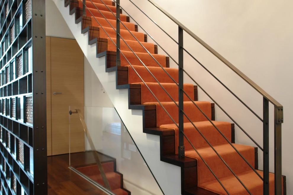 Axis Mundi for Contemporary Staircase with Minimalist