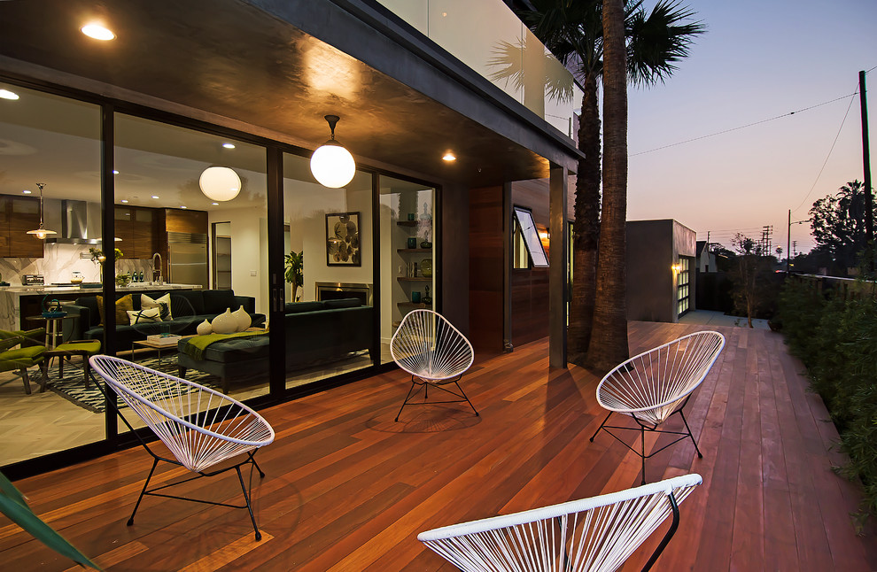 Baby Acapulco for Contemporary Deck with Contemporary Chairs