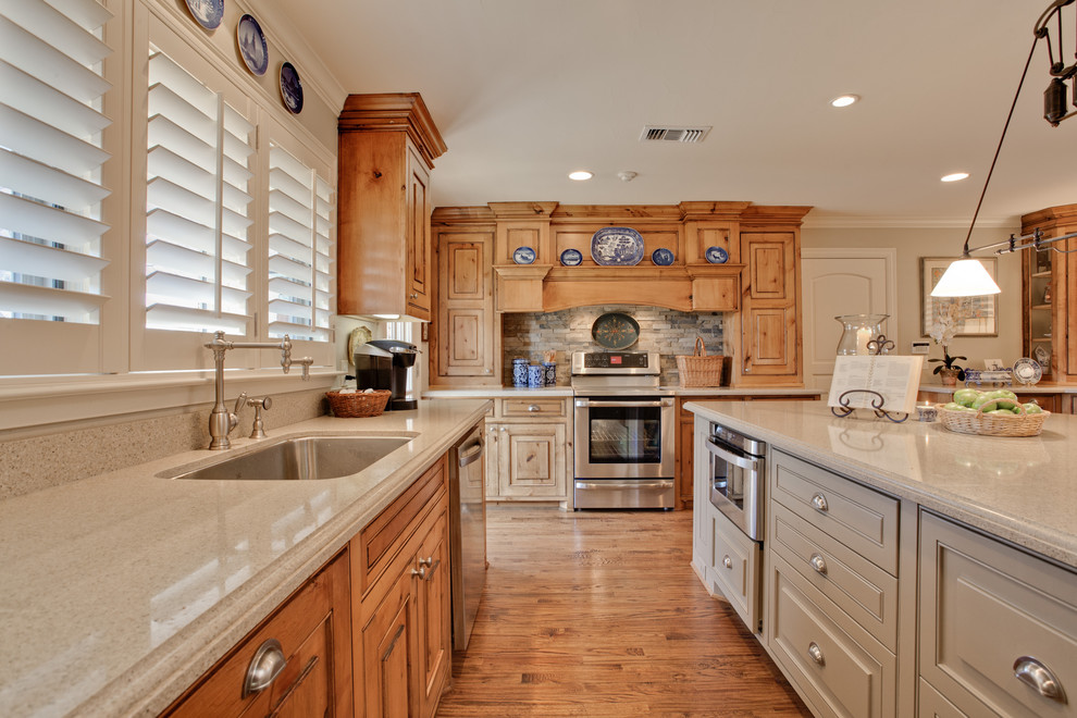 Benjamin Moore Beach Glass for Traditional Kitchen with Traditional