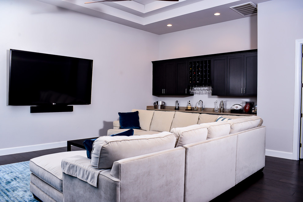 Boerne Theater for Transitional Home Theater with Transitional