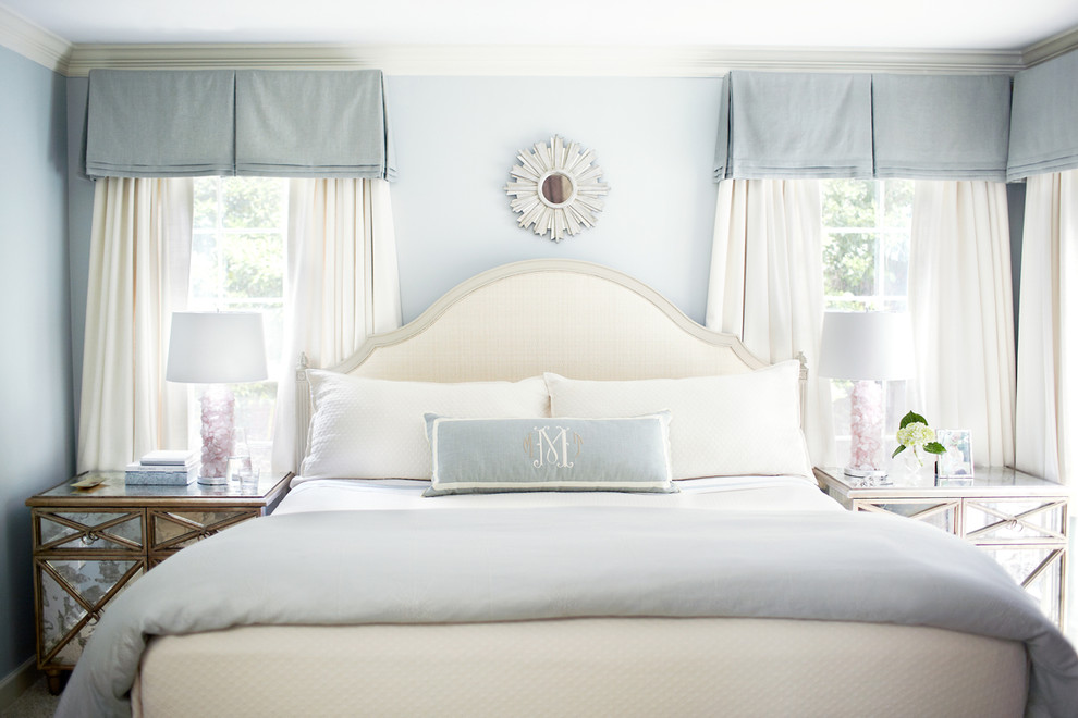 Cox Interiors for Traditional Bedroom with White Pillow