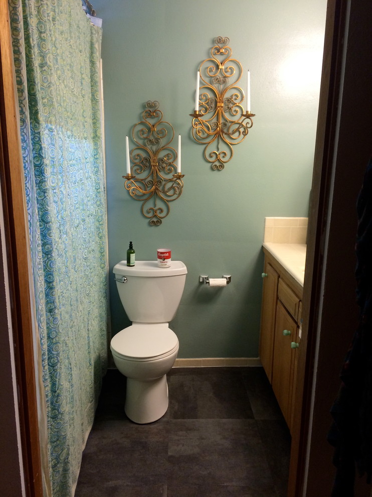 Earthwise Seattle for Midcentury Bathroom with Vinyl Flooring