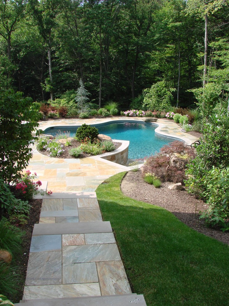 Essex Fells Nj for Eclectic Pool with Eclectic