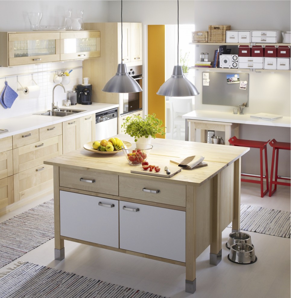 Ikea Varde for Contemporary Kitchen with Contemporary