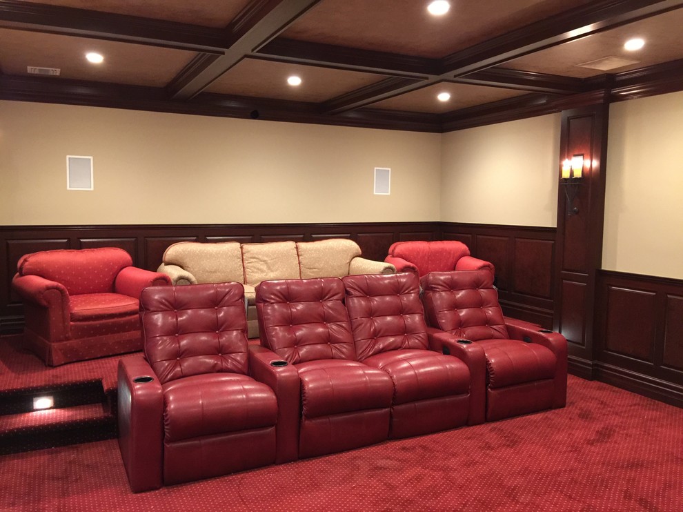 Oakwood Theater for Traditional Home Theater with Oakwood Automation