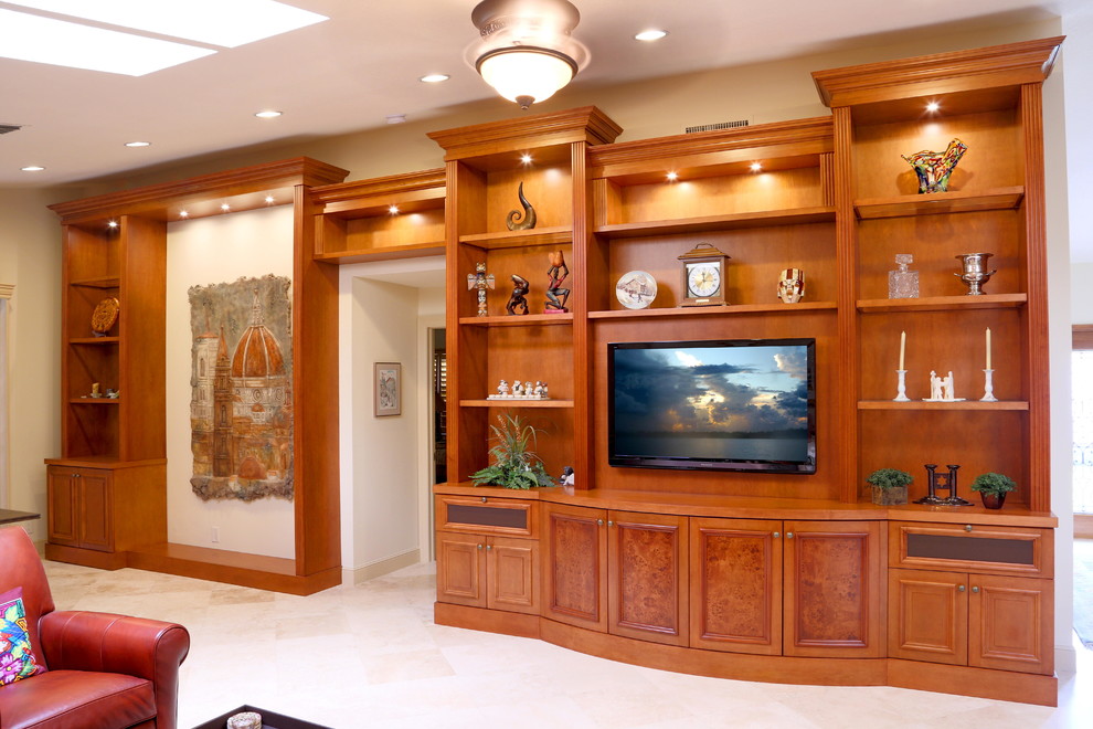 Pura Vida Miami for Traditional Family Room with Custom