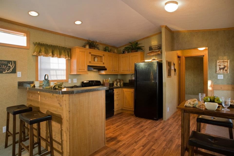 Redman Homes for Traditional Kitchen with Vinyl Flooring