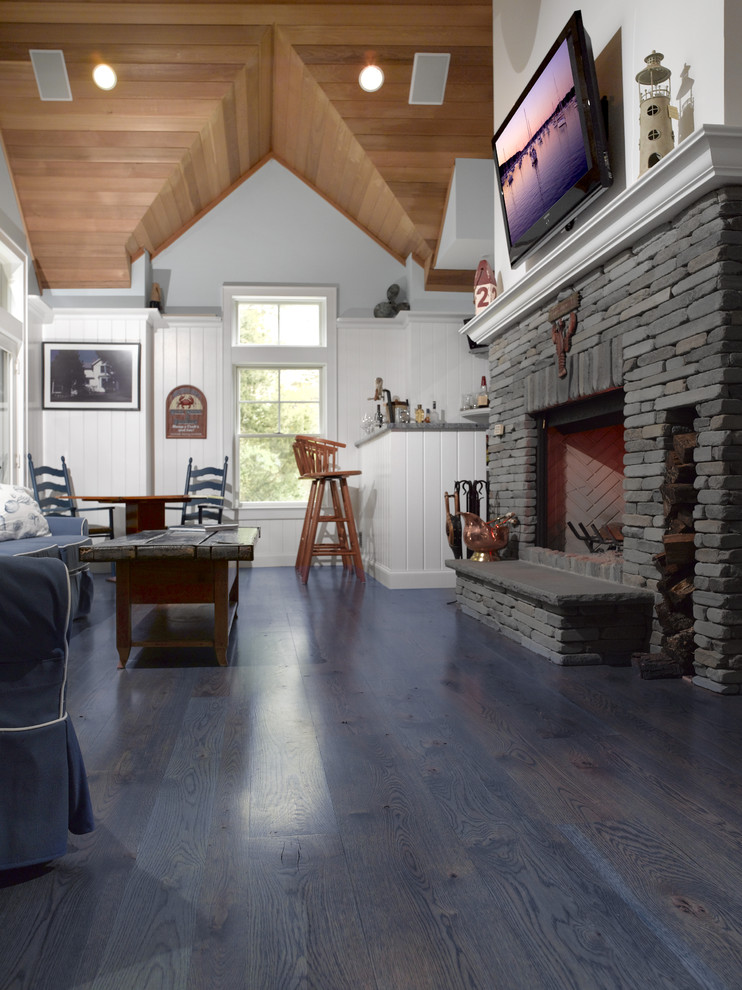 Riverhead Lumber for Traditional Living Room with Wide Plank Flooring