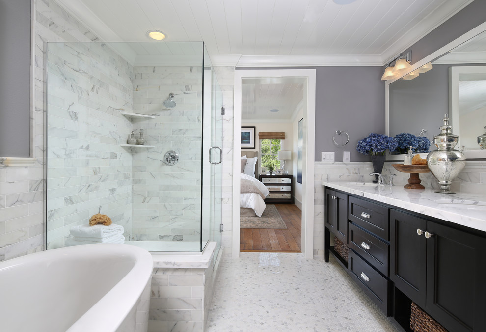 Robson Homes for Traditional Bathroom with Gray