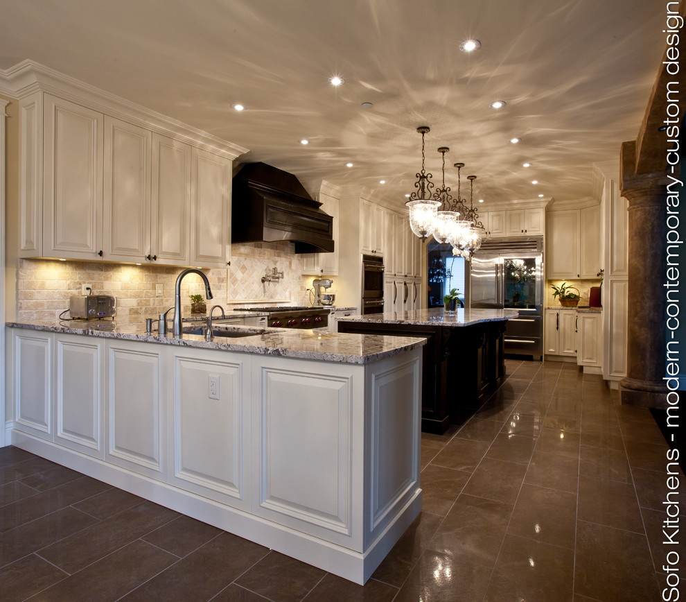 Sofo for Eclectic Kitchen with Pot Filler Faucet