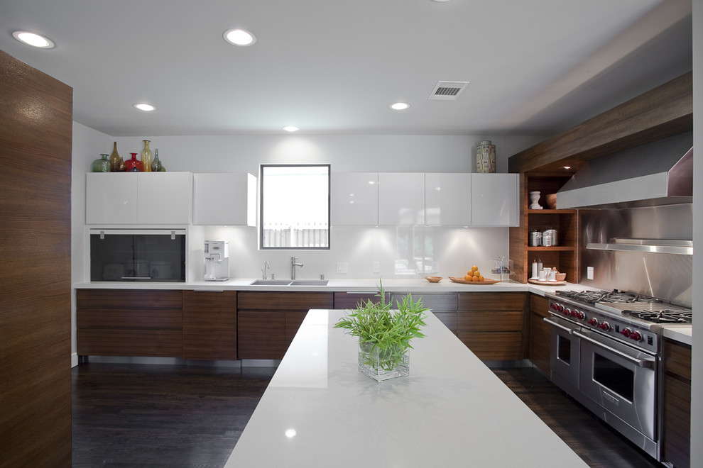 Statewide Remodeling for Contemporary Kitchen with Two Tone Cabinets