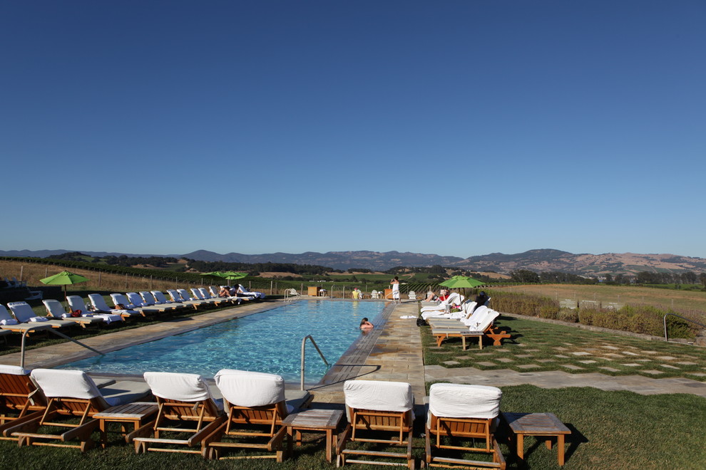 The Carneros Inn Napa Ca for Contemporary Pool with Contemporary