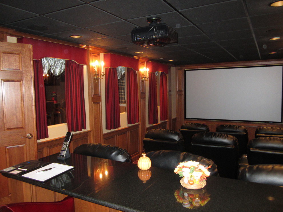 Yorkville Theater for Traditional Home Theater with Geneva